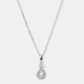 Dazzling Italian Infinity Stone Pendant - silvermark
